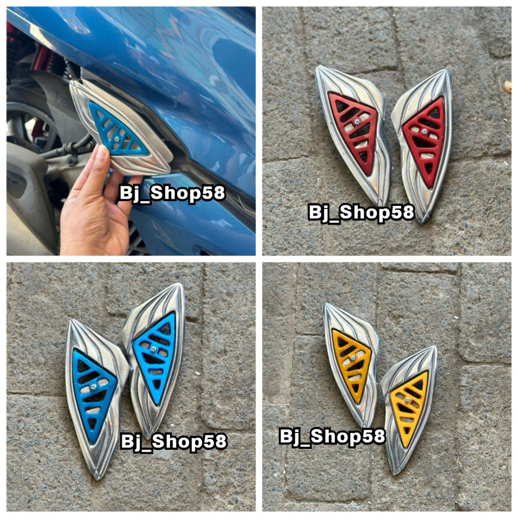 FOOTSTEP STEP BELAKANG HONDA PCX 150 CBU ABS 2012 - 2020 HIGH QUALITY