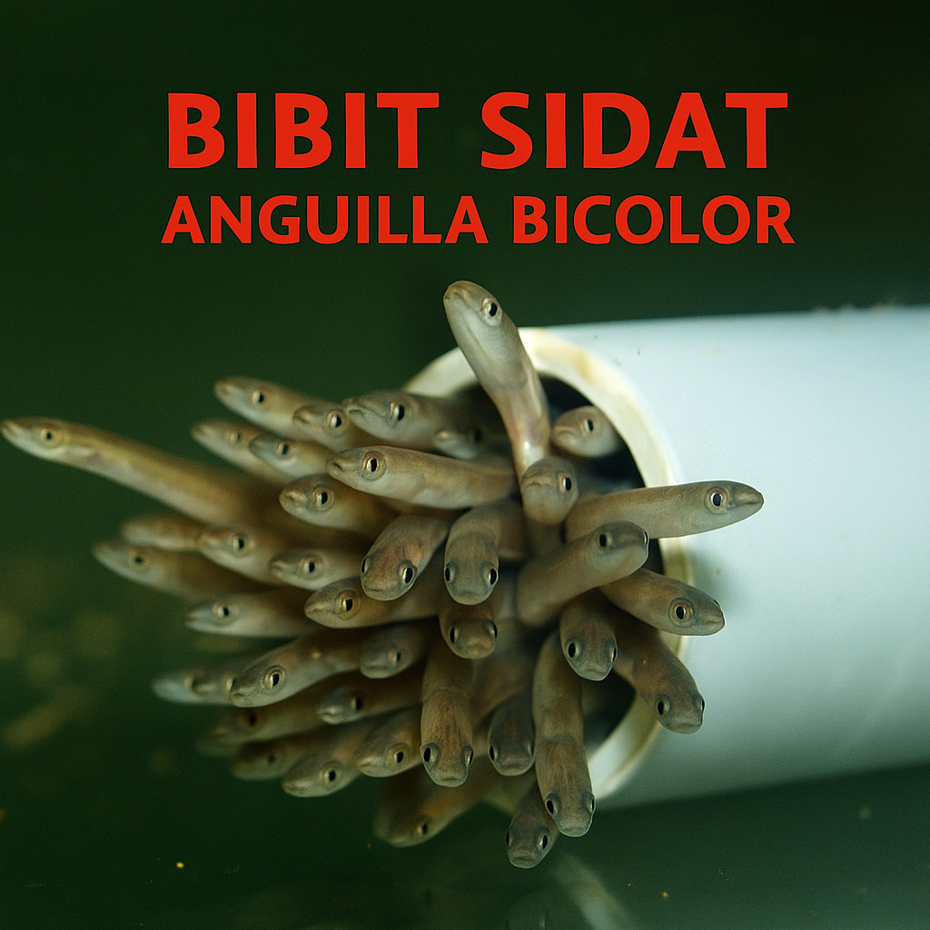 [COD] - Paket Awal Usaha Budidaya Sidat (Grade Elver) 2 Ekor