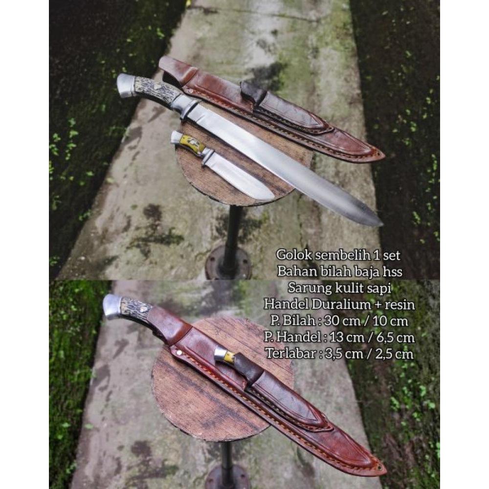 pisau jagal pisau potong golok baja golok sembelih hewan qurban golok cibatu 061 Y4S