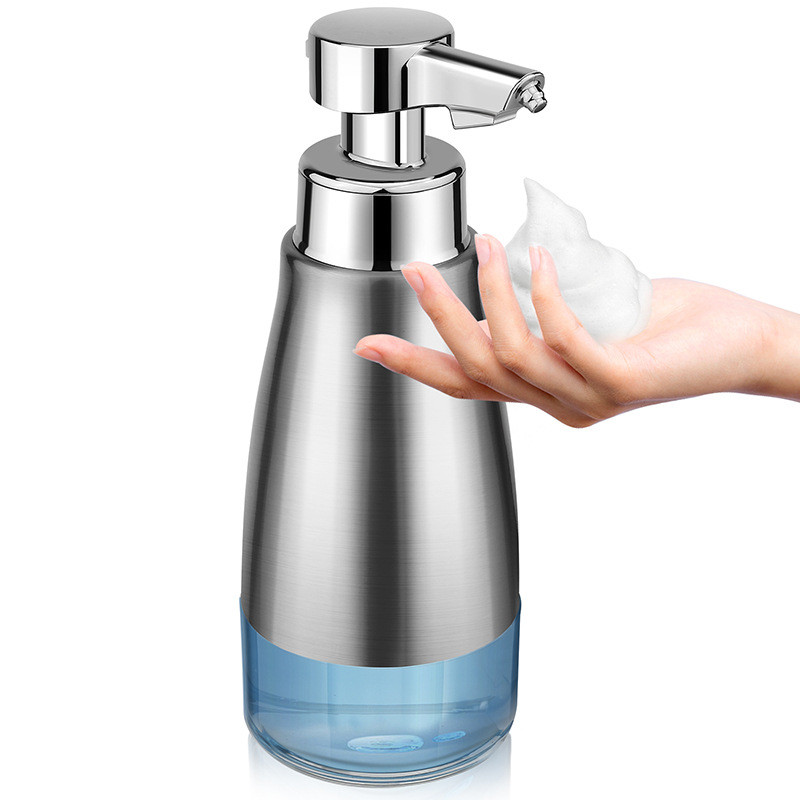 Automatic Soap Dispenser Touchless Stainless Steel Auto  Soap Dispenser 3-Level Adjustable Electric 