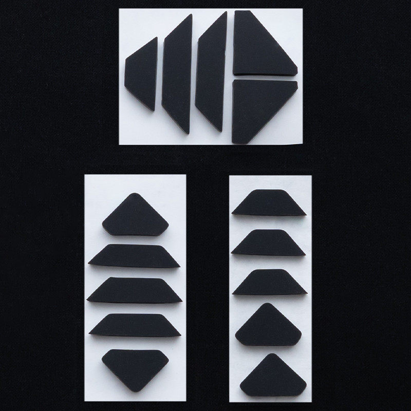 Mechanical Keyboard Feet Stick Silicone Anti-Skid Feet Pad For Razer BlackWidow X TE/Chroma 104&109 