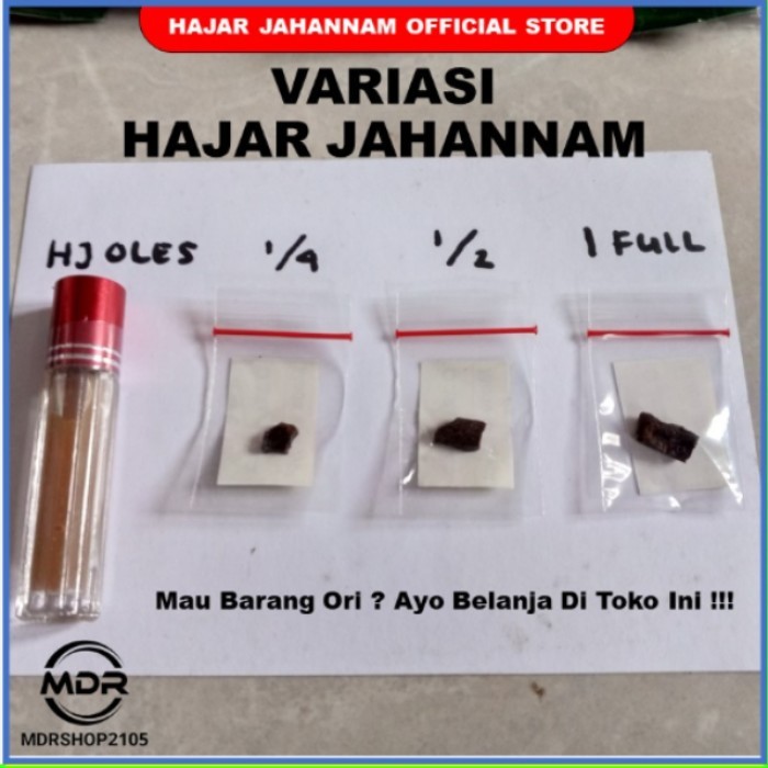 RECENT SL  Hajar Jahanam Jahannam Saadah Batu Padatan Asli Original Mesir Dijamin
