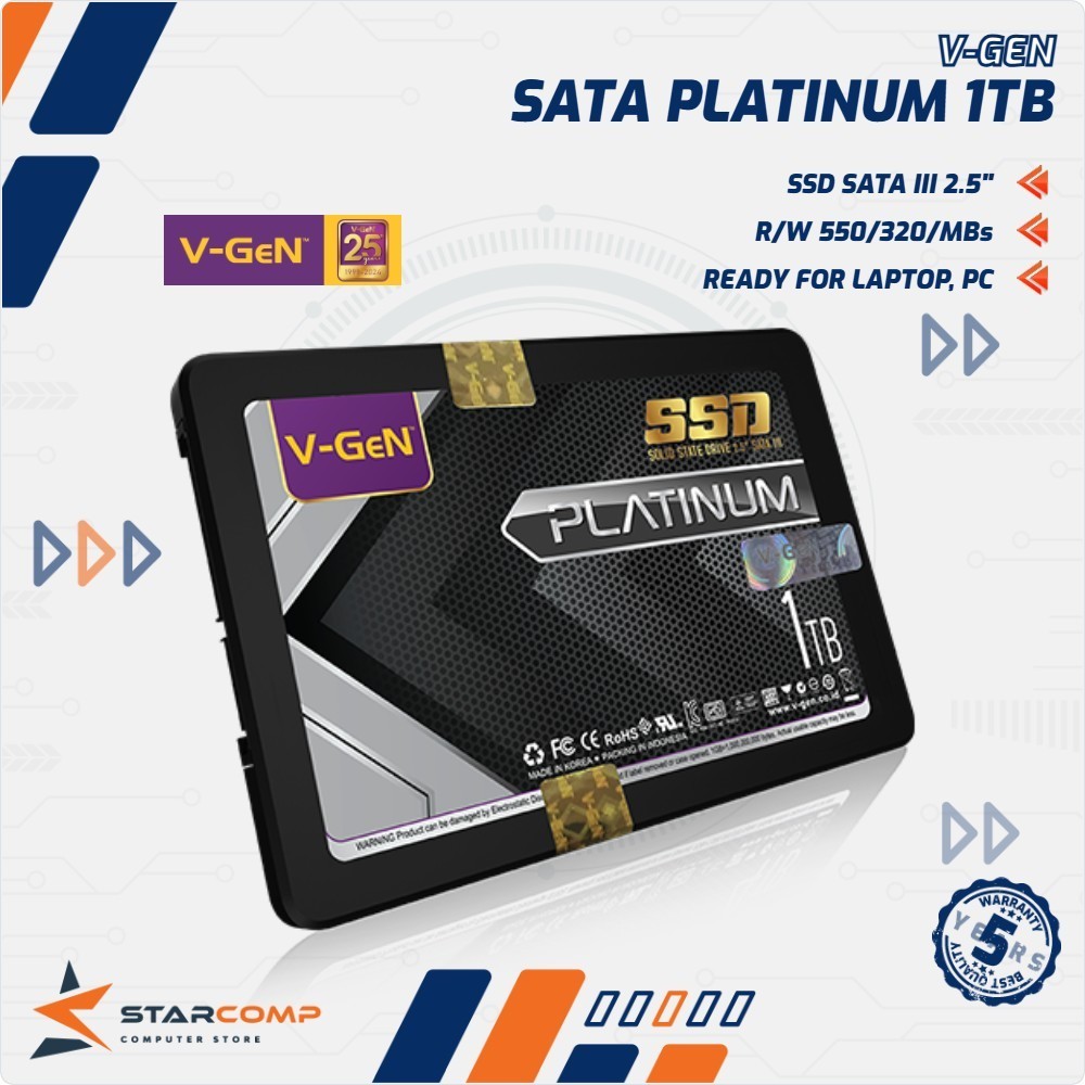 SSD V-GEN 1TB SATA III PLATINUM VGEN