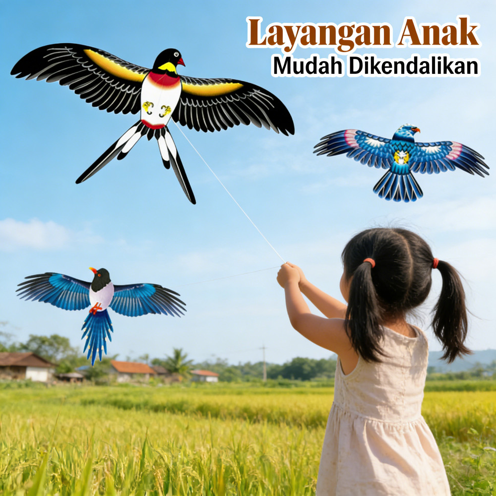 Anak Layang-layang Burung Elang Layang-layang Berventilasi