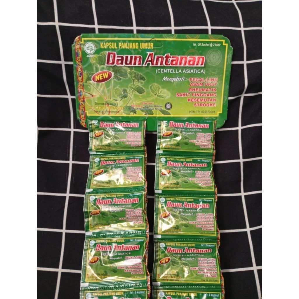 ASLI ORIGINAL   Kapsul DAUN ANTANAN original 100%