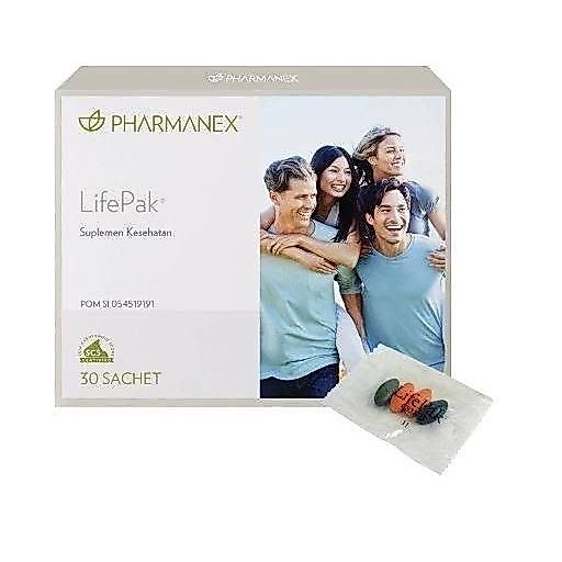 [Zizii Skin] Suplement Multivitamin LIFEPAKK 60 Sachet Life Pak Pack