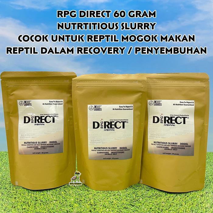 RPG DIRECT 60GR MAKANAN GECKO BD REPTIL SAKIT MOGOK MAKAN PENYEMBUHAN