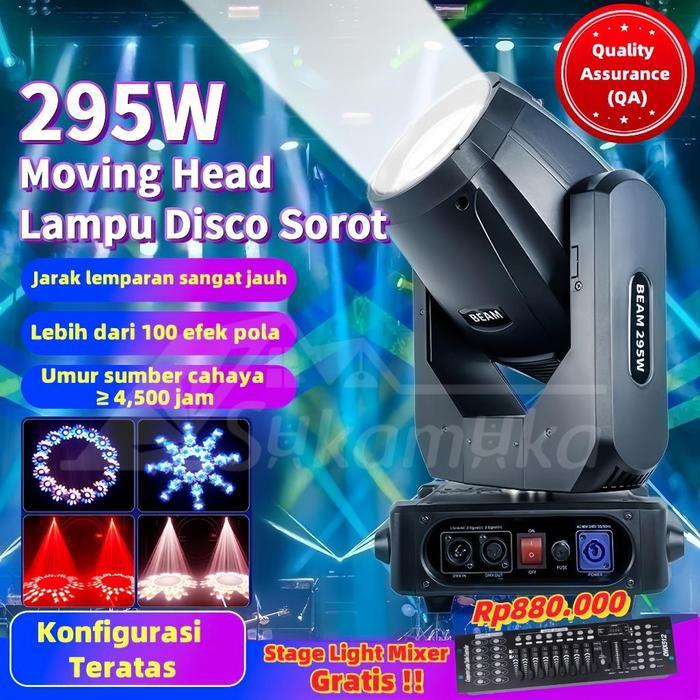 Lampu Disco Laser  Lampu Panggung 12 LED Moving Head Ikut Musik Suara Dengan Diaktifkan Lampu Strobo