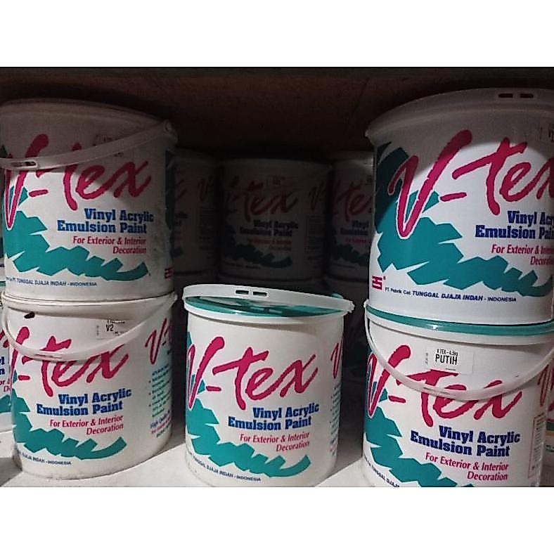 Cat Tembok V-tex Galon 4.5 kg Aneka Warna