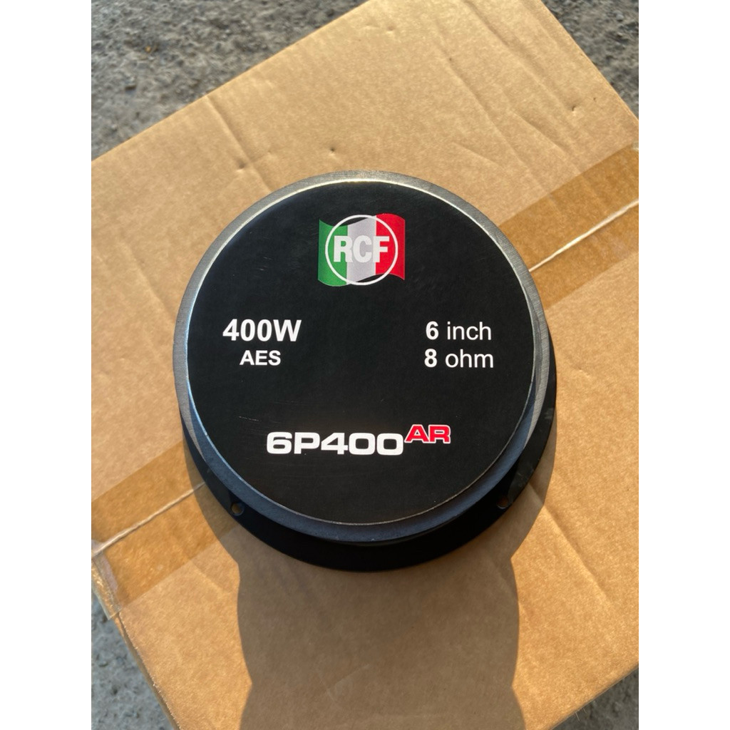 SPEAKERKOMPONEN  RCF 6P400-AR italy / speaker rcf 6inch murah middle vokal jernih