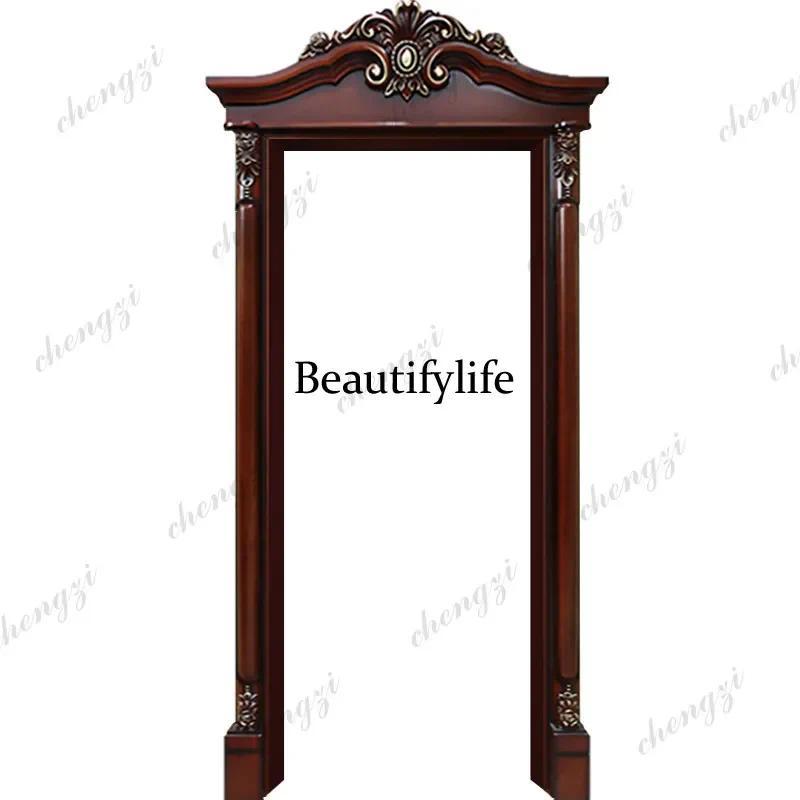C178 Light luxury classical European carved gold painting suit indoor bedroom home villa kitchen gla
