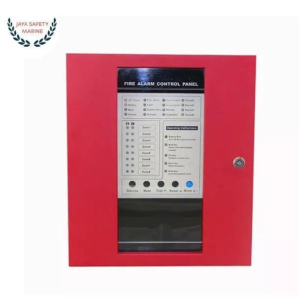 fire alarm panel 4zone mcfa 4 zone panel alarm 4zone conventiinal bukan addressable nohmi hooseki as