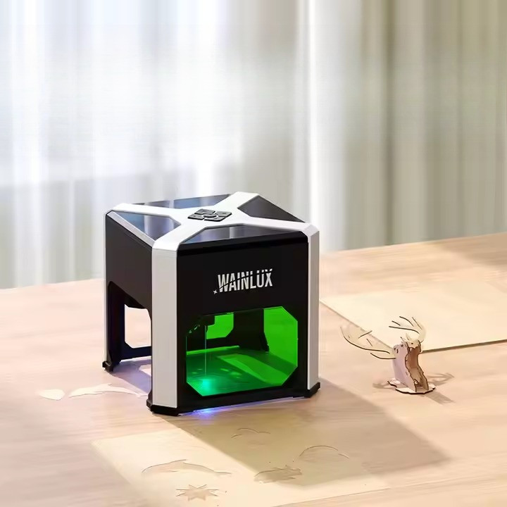 K6 Mini Desktop Marking Machine Portable Electric Laser Engraver For Wood Leather Board Diode Laser 