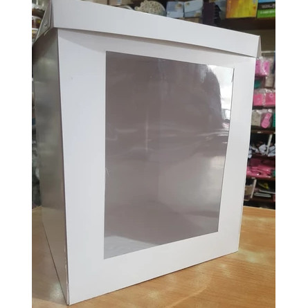 Dus Tinggi Putih 20x20x20 / KEMASAN BOX DUS CAKE TINGGI cake box