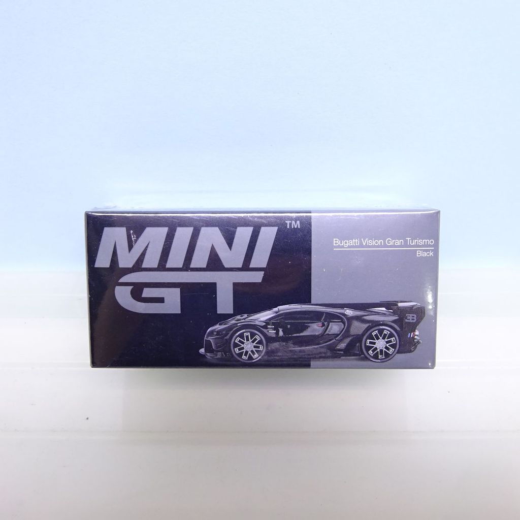Mini GT 795 Bugatti Vision Gran Turismo Black
