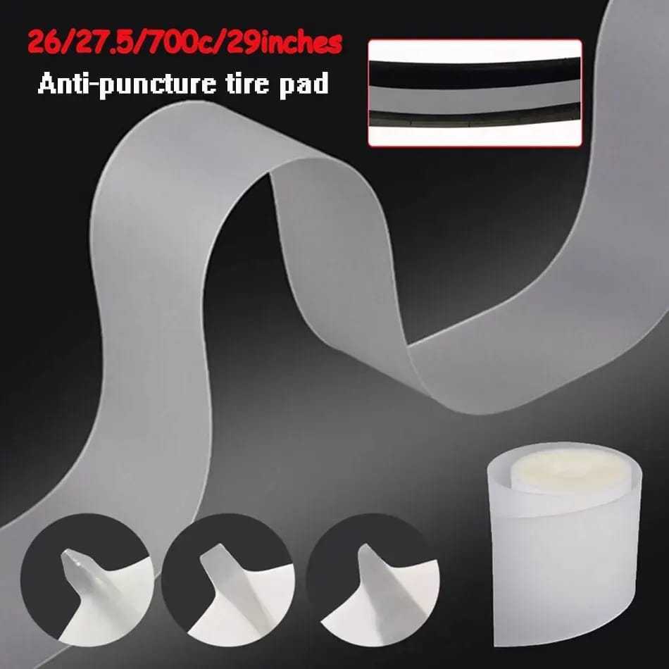Foto Pelindung Pelapis Ban Dalam Tire Liner MTB 26 27.5 700 29 Inch Sepeda Anti Bocor Tusuk