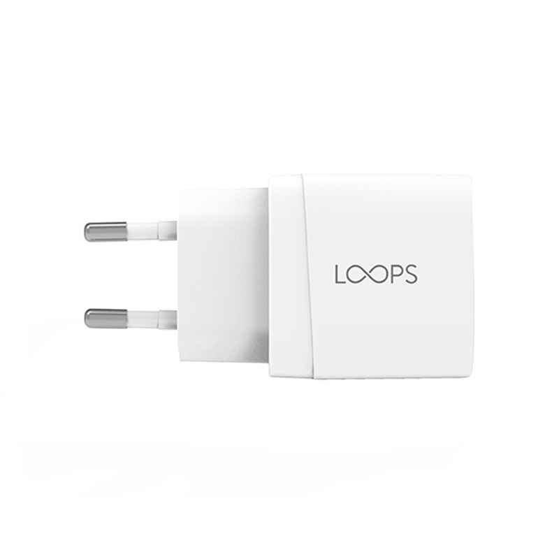 LOOPS DUAL PORT CHARGER 30W