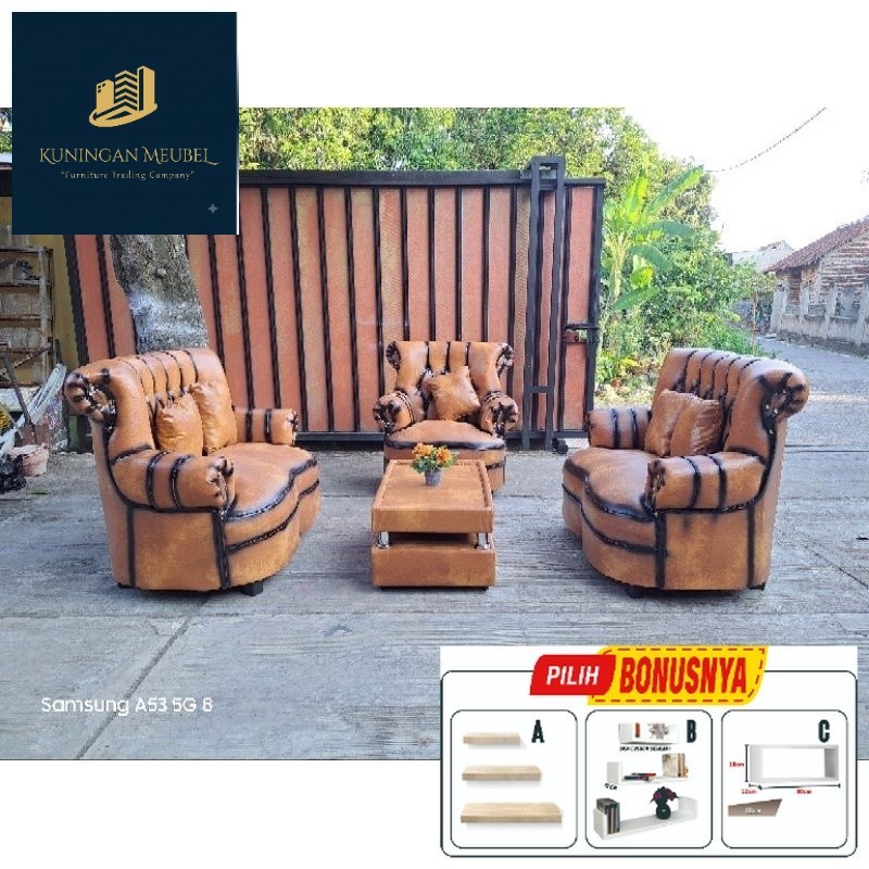 PROMO Sofa Jaguar Mini 221 / Sofa Tamu Minimalis Termurah Cirebon Kuningan Majalengka Indramayu Breb