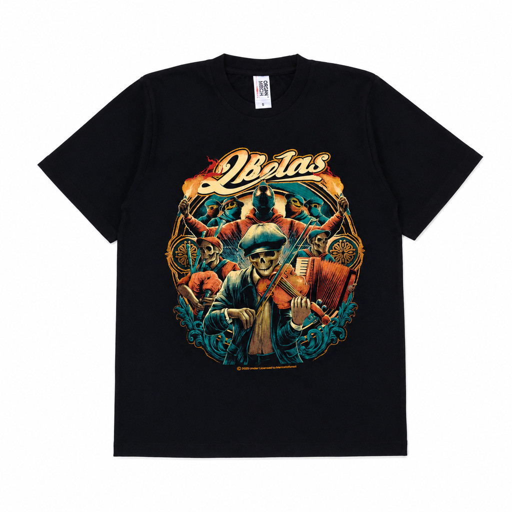 2BELAS - ARENA - TSHIRT - BLACK
