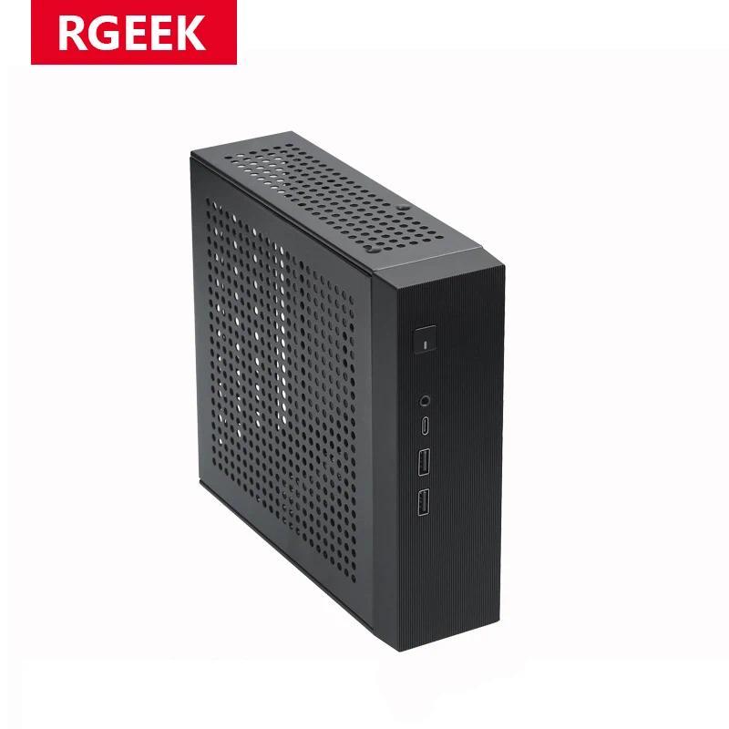 RGEEK M09 ITX Computer Case HTPC Case HTPC Chassis Mini ITX Case Industrial Control ITX Enclosure