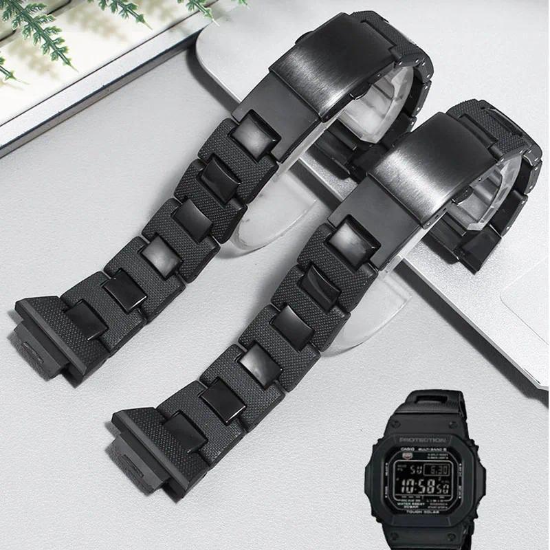 16mm Convex Interface 16mm Replacement Original Accessories for Casio Plastic Steel DW-6900 9600/Dw5