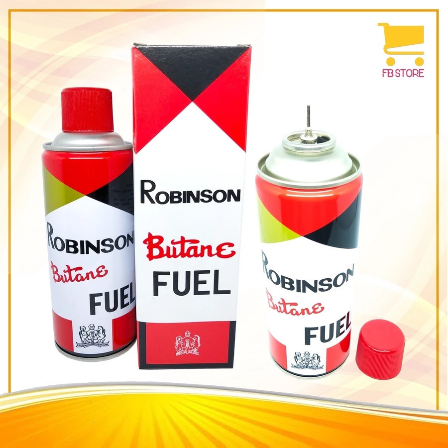 Gas Robinson Butane Fuel 220g Minyak Korek GAS ROBINSON BUTANE ISI KOREK GAS