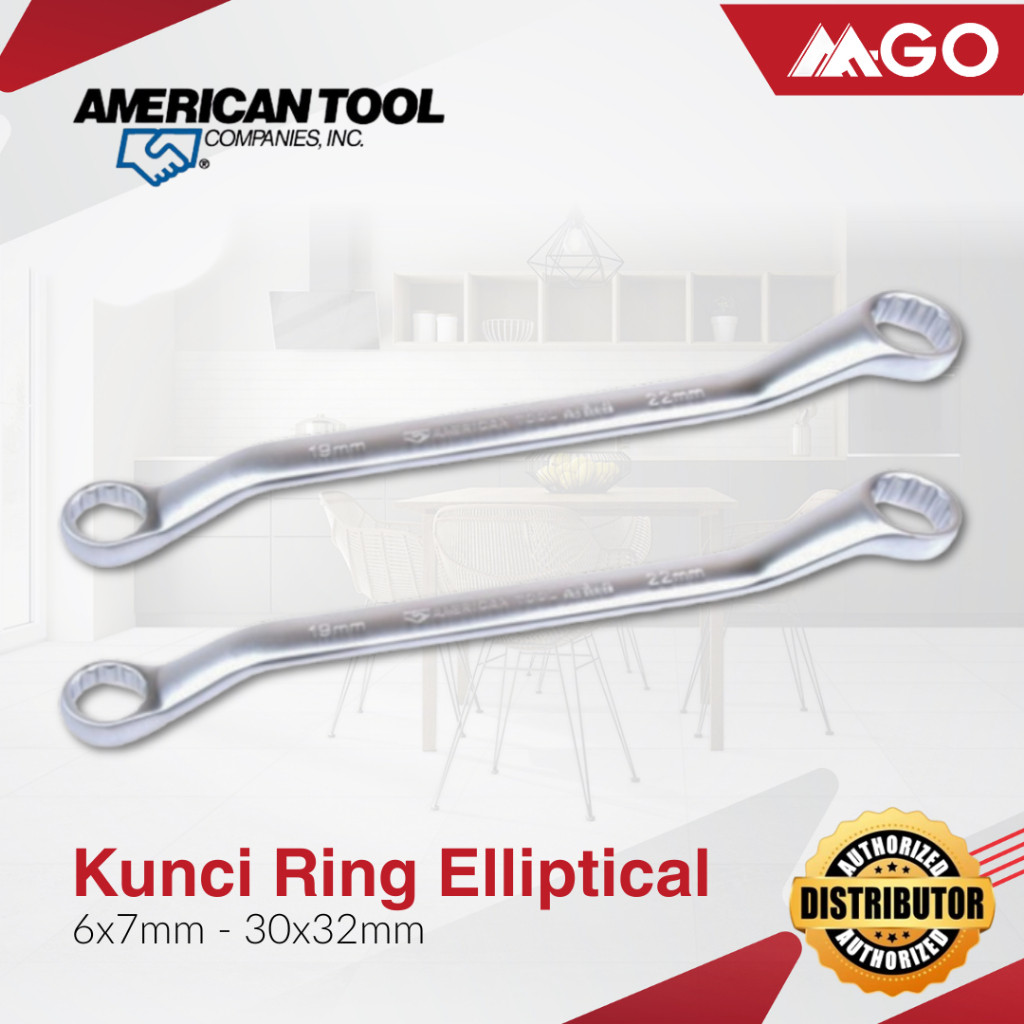 Kunci Ring / Ring Wrench / Ring Pas American Tool made in usa