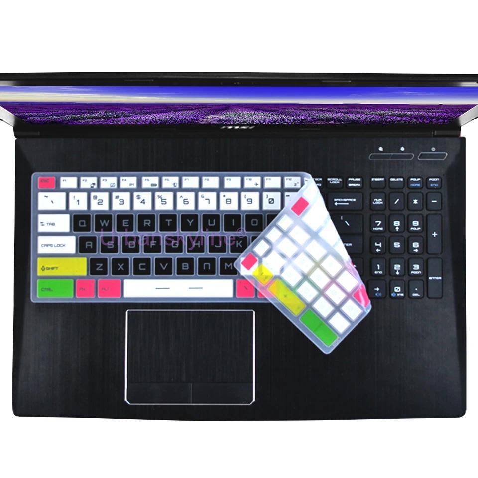 Keyboard Cover for MSI GL75 Leopard GL73 GL72 GL72M GL65 GL63 GL62MVR GL62M GL62VR GL62 Gaming Silic