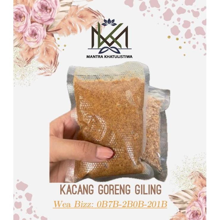 KACANG TANAH GILING FRESH KACANG GORENG GILING
