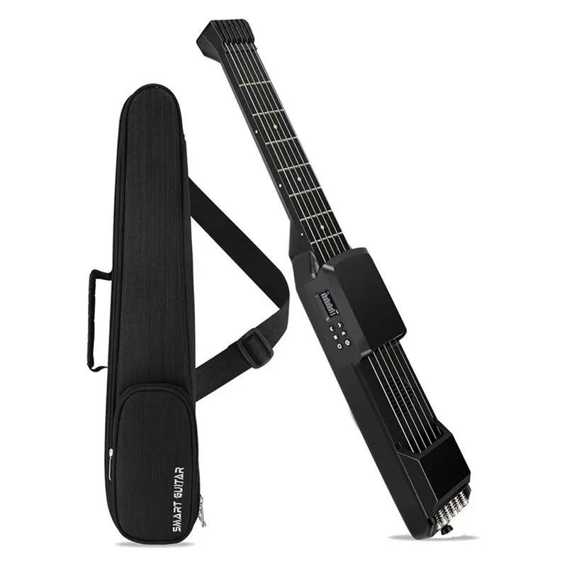 A51Q-Smart Electric Acoustic Guitar With Carry Bag Chord Practice Tool For Stringed Instruments Trav