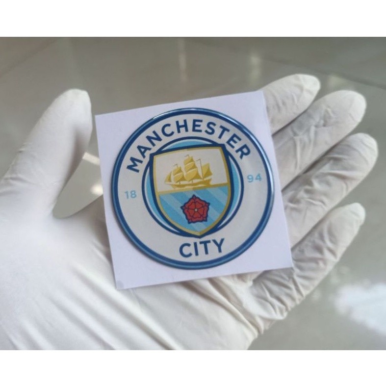 Stiker logo Manchester City