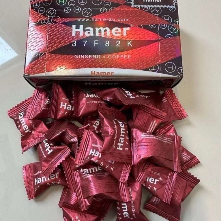 Temukan Makanan permen hamer candy asli & Ori isi 30