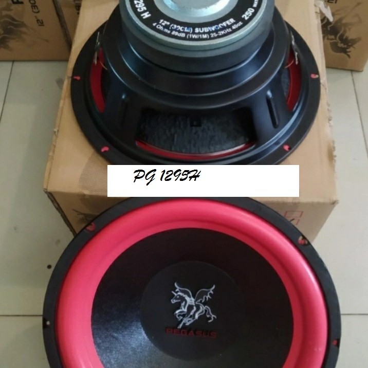 SUBWOOFER 12 INCH PEGASUS 1295H DOUBLE COIL 500WATT