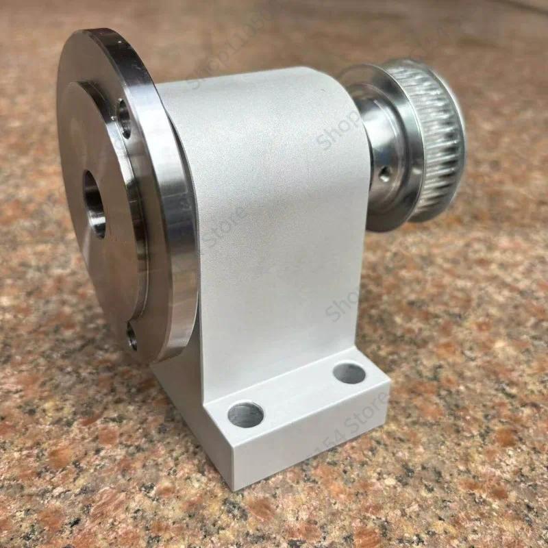 Lathe spindle High-strength lathe bedside assembly High-precision integrated spindle with flange