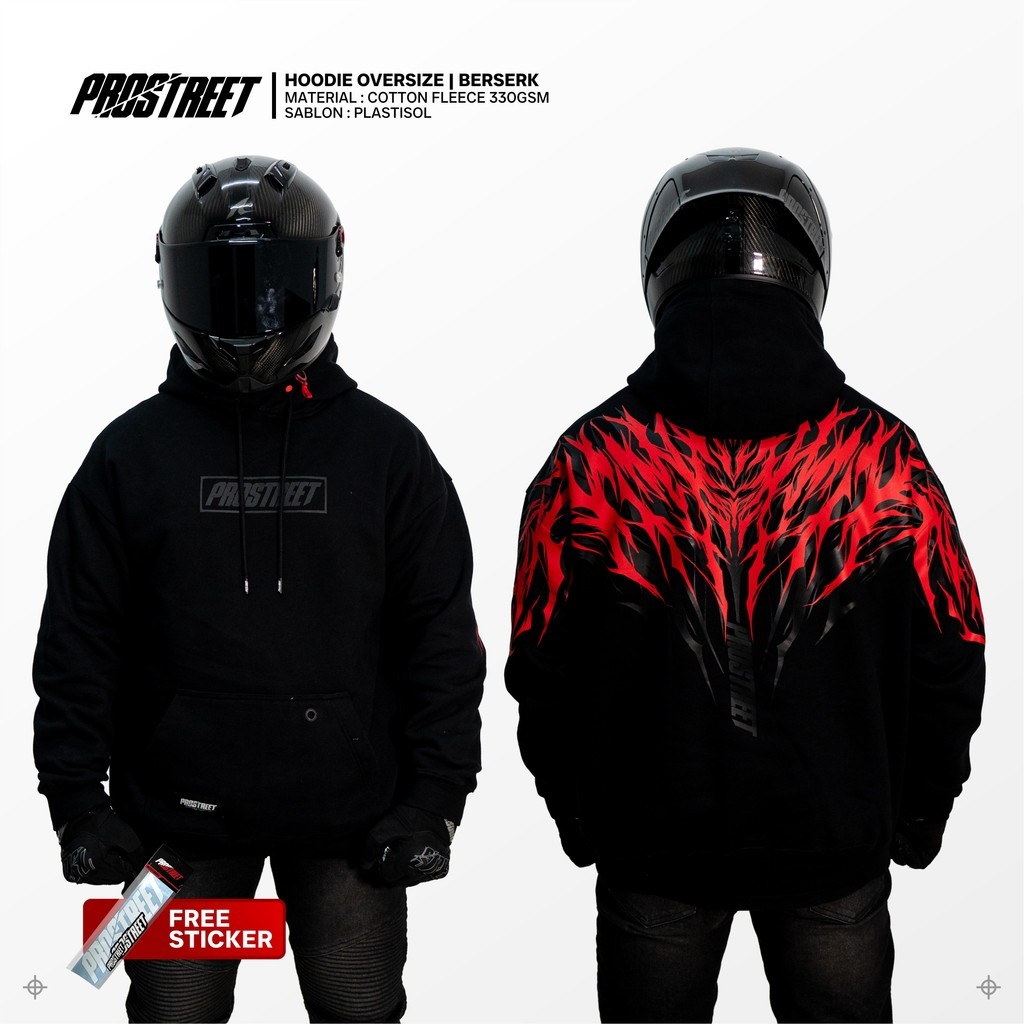 Hoodie Oversize Prostreet Berserk