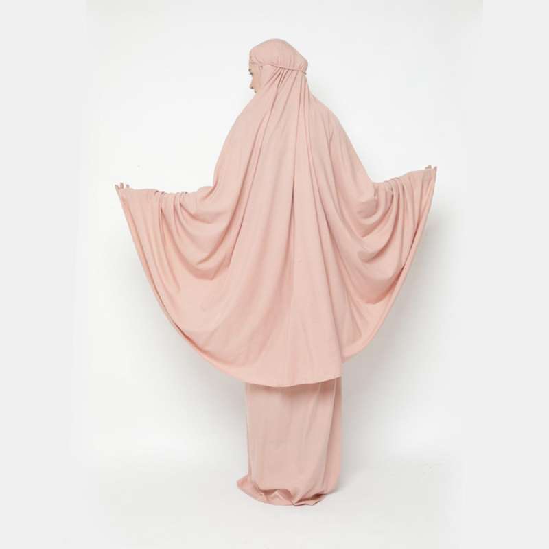 Tatuis Aira Nazma Maxi Tiara  Mukena - Peach