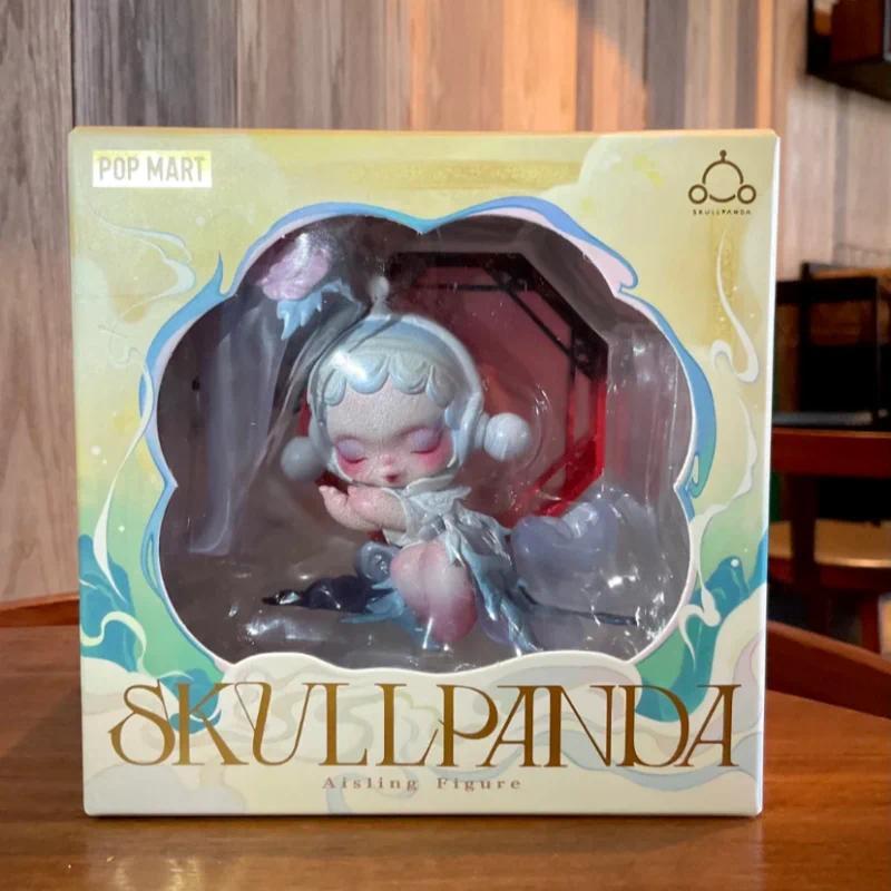 Genuine Blind Box Limited Skullpanda Hanging Card Desktop Decor Collection Action Figure Model Adult