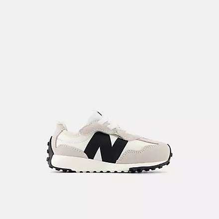 Sepatu Sneakers Bayi New Balance 327 NEW-B Hook & Loop SILVER BIRCH with BLACK Original NW327FE