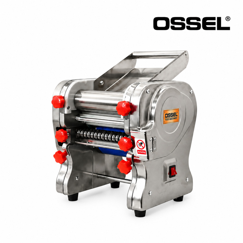 OSSEL Giling Mie Listrik Gilingan Mie Listrik Mesin Ampia Body Stainless Steel OS-180 OSSEL
