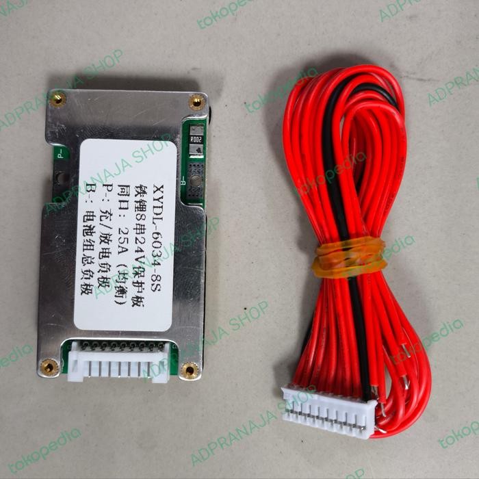 BMS LIFEPO4 8S 24V 25A / BMS 8S 24V 25A LIFEPO4