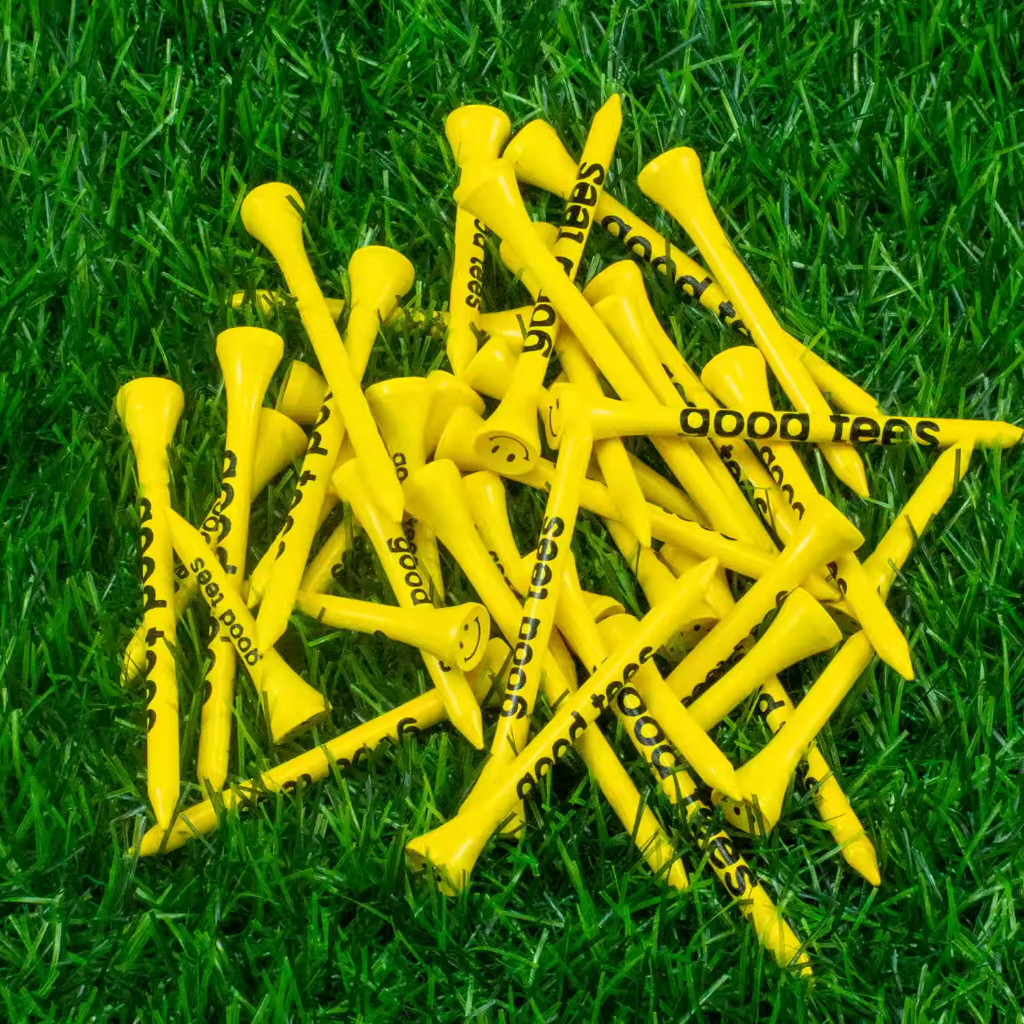 Tee Golf Kayu Model Unik | Cocok untuk Driver & Iron | Tahan Lama - Isi 5 Pcs