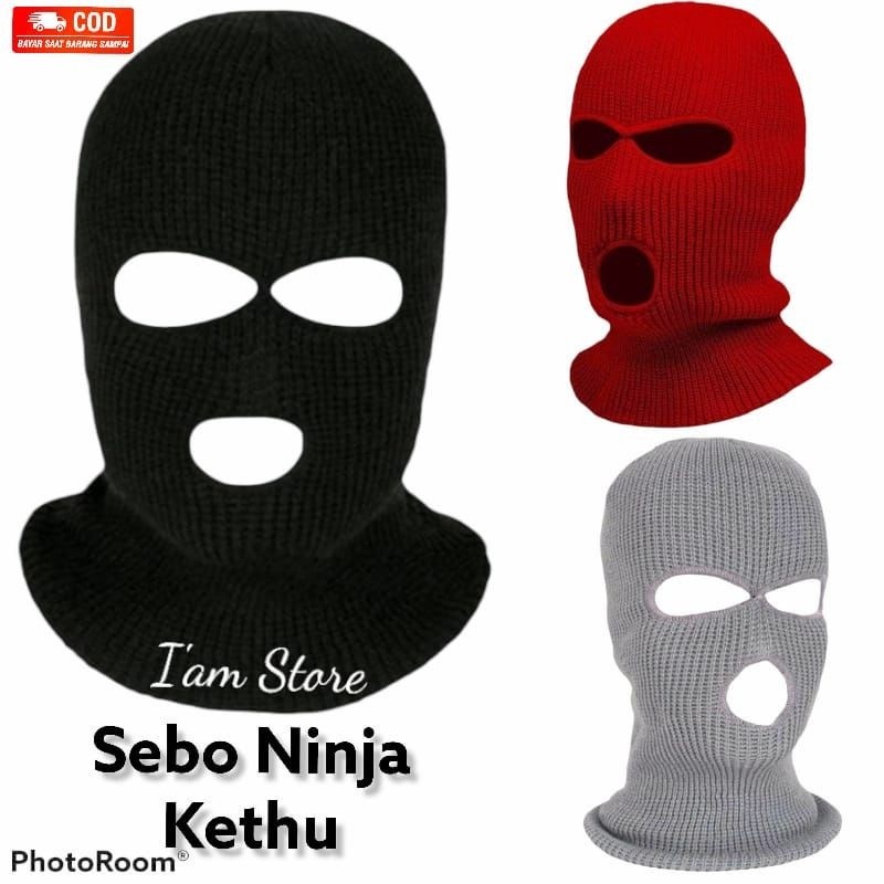 Topi Sebo/Topi Ninja/Topi Kethu/Kupluk Lubang 3/Topi Topeng/Topi Nelayan/Kupluk Lubang 1/kupluk Luba