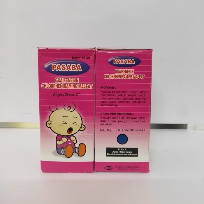 Pasaba Expectorant 60ml - Obat Batuk Berdahak - ABO