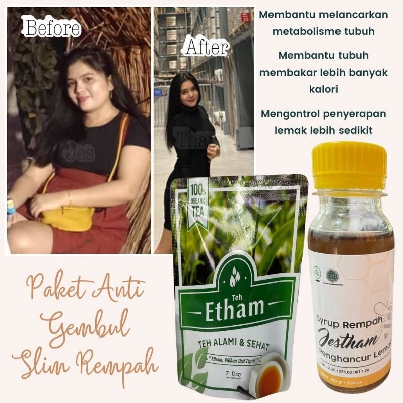 PAKET ANTI GEMBUL SYRUP REMPAH JESTAM DAN TEH JESTAM TOKO ALFINCHOE99