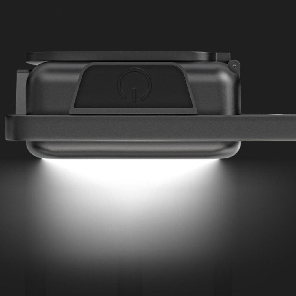 Senter Mini Led Cob Gantungan Kunci Besi Lampu Kecil Keychain Camping Alumunium Cas Usb