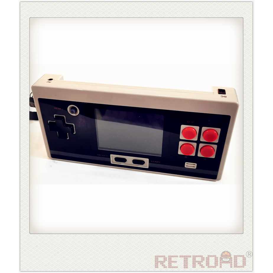 Newest HAMY rtable cket NES Retro Classic Shape Handheld Game Player Cartridge Slot for Original 72P