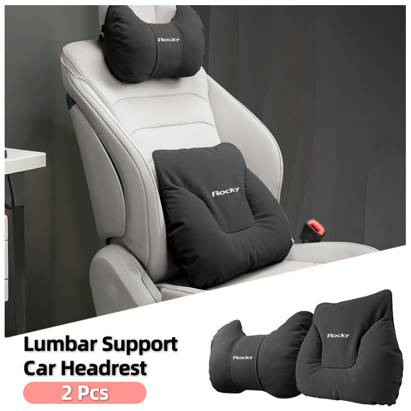 Car Accessories Headrest Lumbar Support Seat Neck Pillow For Daihatsu Rocky Move Terios Sirion Mira 