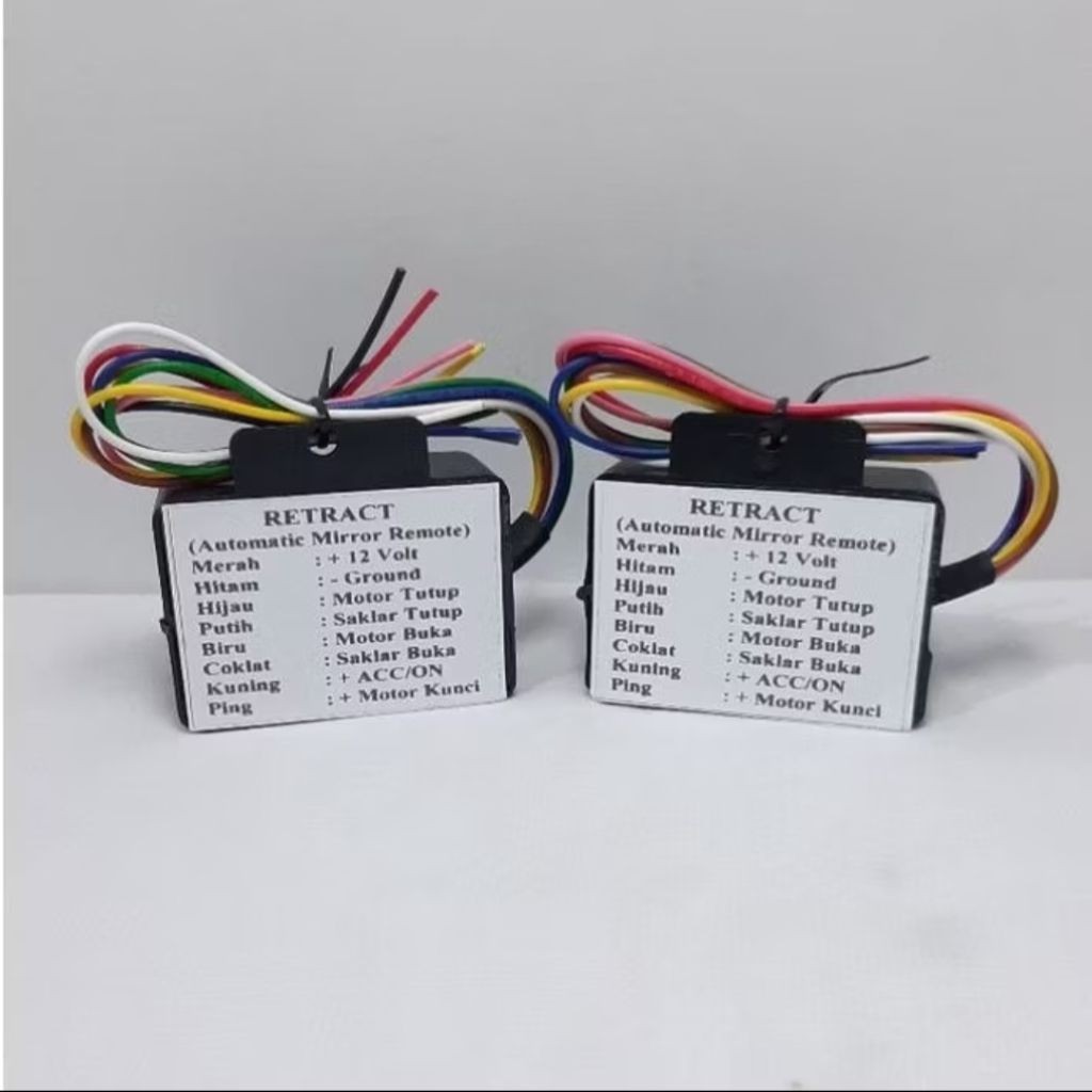 Modul auto Retract Spion Universal/ penutup Lipat spion mobil Otomatis Universal/Modul RETRACT spion