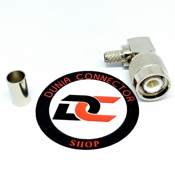 KONEKTOR L TNC MALE LMR240 CRIMPING TWN NEW....