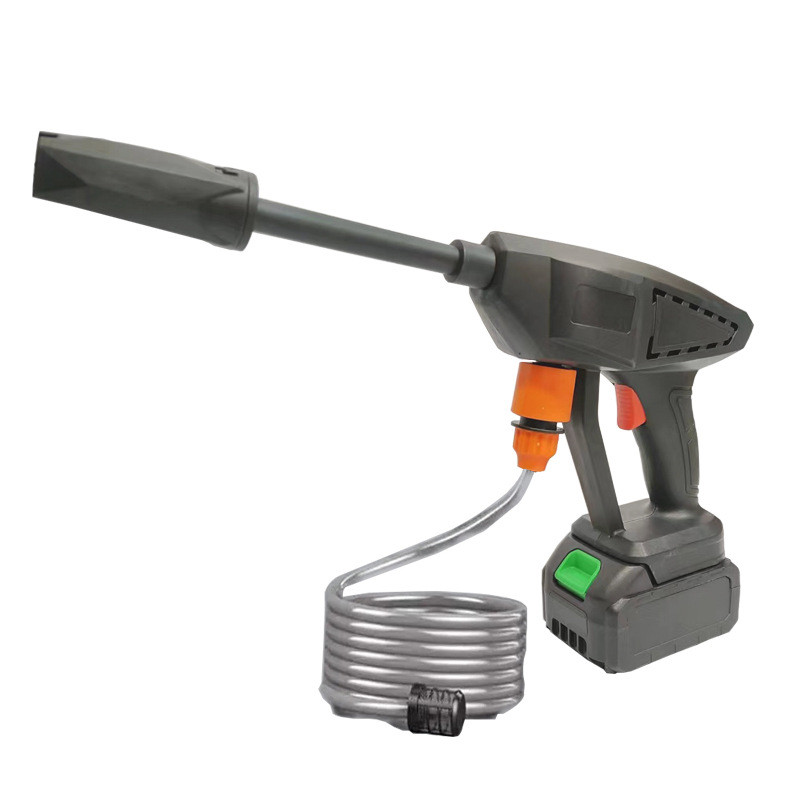 300W Wireless Cleaning Maine High pressure Spray Gun Household Portable 48VF 68VF Lithium Battery Ca